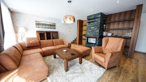 Χώρος καθιστικού στο Elite House