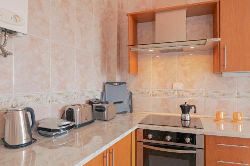 Dapur atau dapur kecil di clemente house,private pool