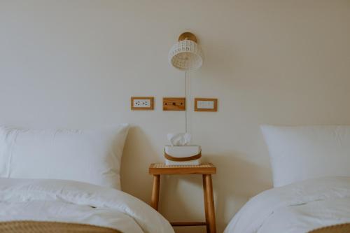 Katil atau katil-katil dalam bilik di Panju Homestay