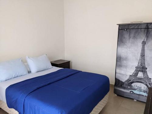 Lova arba lovos apgyvendinimo įstaigoje Terraza Regina - Penth House en Veracruz, cerca del aeropuerto