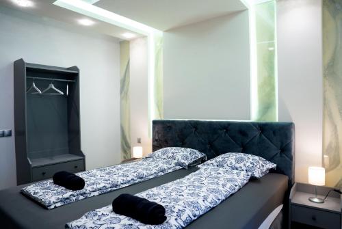 Posteľ alebo postele v izbe v ubytovaní Dream Apartman 3 with Free Parking