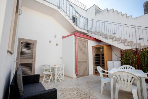 A balcony or terrace at Bed&Dreams in Salento Camera Matrimoniale con bagno privato