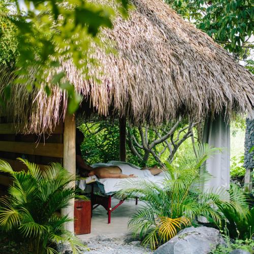Isleta El Espino Ecolodgeにある庭