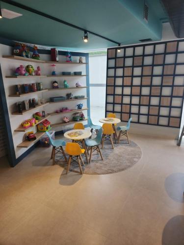 Un lugar para sentarse en ibis Styles Poços de Caldas