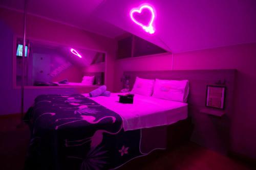 Кровать или кровати в номере Motel ruta slavic