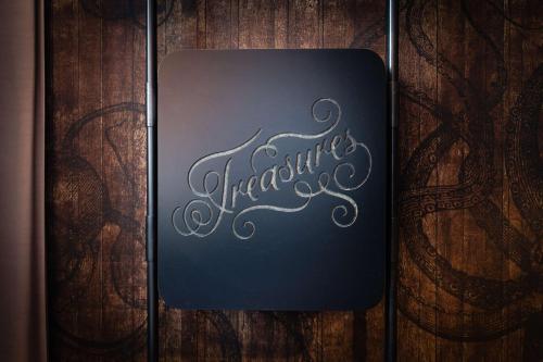 a sign with the words therapists written on it at Stora Hotellet; BW Premier Collection in Umeå