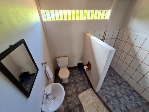 Koupelna v ubytování Sunrise