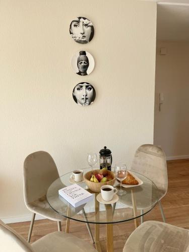 Apartment LoC Friedrichshafenにあるシーティングエリア