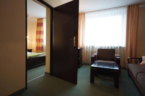 Katil atau katil-katil dalam bilik di Hotel Kamena