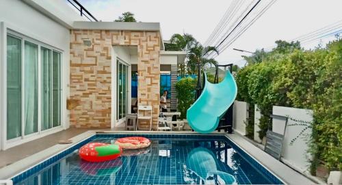 Kolam renang di atau dekat dengan Little Hua-Hin Private Poolvilla From beach 3km