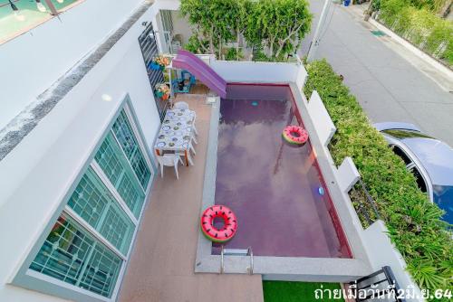 Kolam renang di atau dekat dengan Little Hua-Hin Private Poolvilla From beach 3km