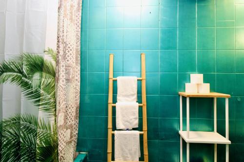 A bathroom at Artist Studio in City Center