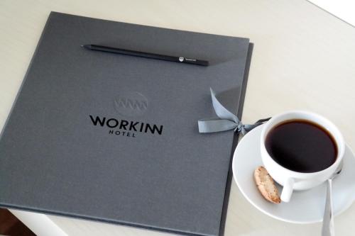 Certifikát, hodnocení, plakát nebo jiný dokument vystavený v ubytování Workinn Hotel