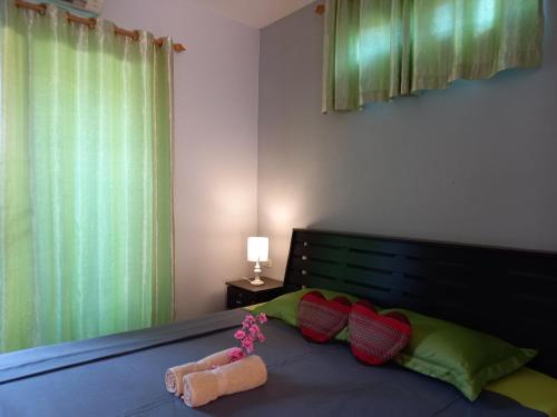 Cama o camas de una habitación en Santipran Place