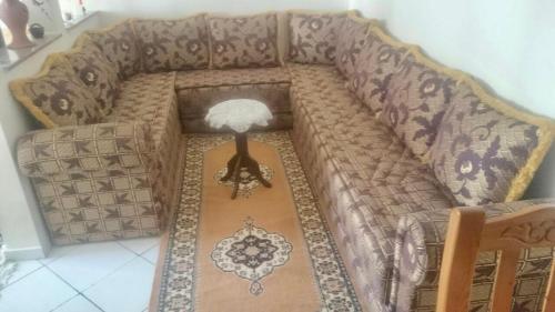 a model of a couch with a table in it at Appartment Jamila a Agadir in Agadir