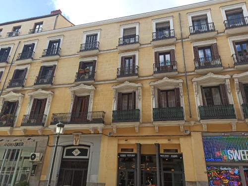 The building in which a vendégházakat is located