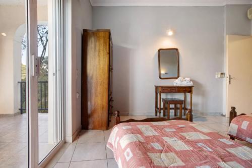 Ένα ή περισσότερα κρεβάτια σε δωμάτιο στο Dolphin Apartment 1