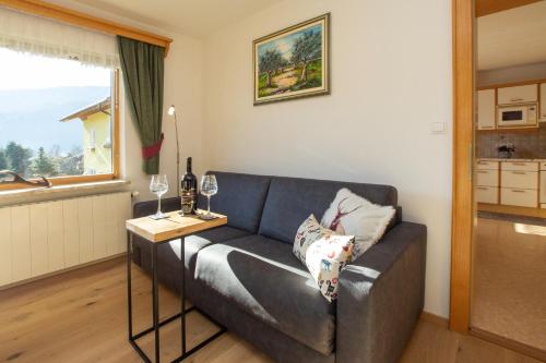 Ruang duduk di Appartementhaus Radstadt