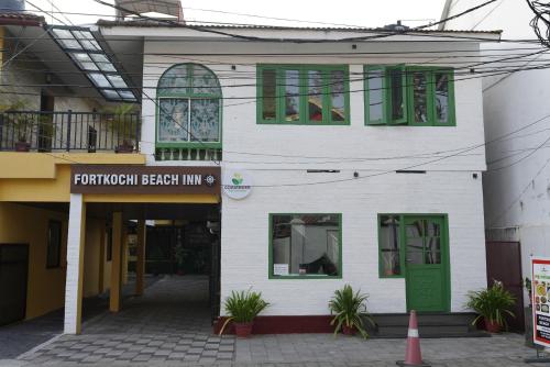 El edificio en el que está el bed and breakfast