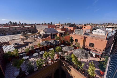 General view ng Marrakech o city view na kinunan mula sa bed & breakfast