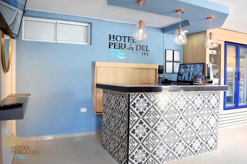 Vstupní hala nebo recepce v ubytování Hotel Perla del Caribe