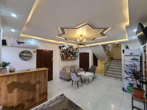 Ruang duduk di Samarkand City Center Hotel