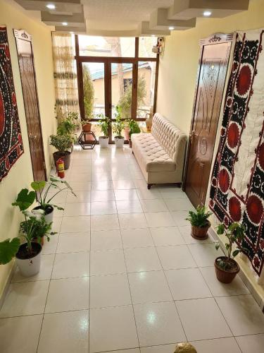 Ruang duduk di Samarkand City Center Hotel