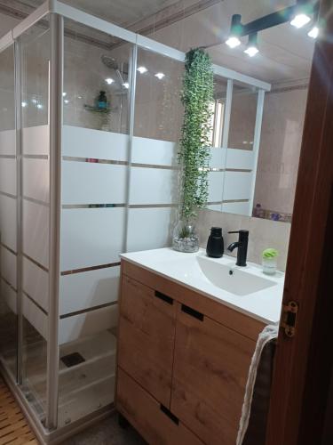 Ett badrum på Room in Alicante