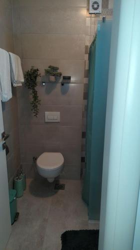 Ένα μπάνιο στο Zilla Apartment Luxury
