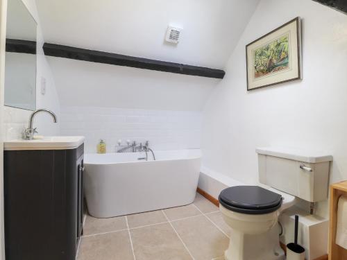 Koupelna v ubytování Mill Cottage