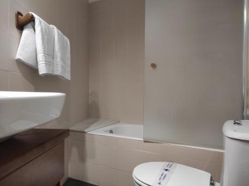 Ένα μπάνιο στο Snö Hotel Bielsa