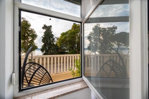 Balkón alebo terasa v ubytovaní Apartments Palace Kolovare