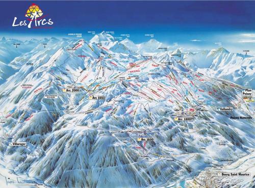 Το Résidence Le Varet - Arcs 2000 τον χειμώνα