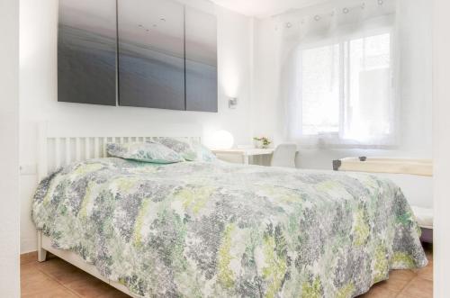 Postel nebo postele na pokoji v ubytování Azul Verde Corralejo