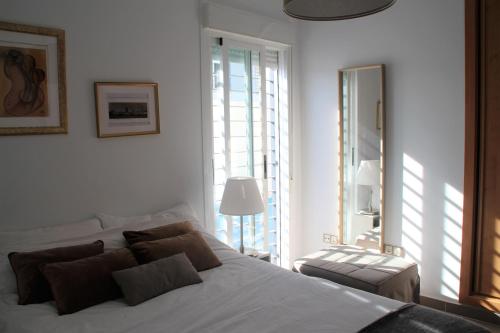 Giường trong phòng chung tại Casa Rural Lavanda con Piscina