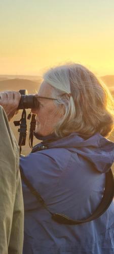 Tetamu yang menginap di Garden Route Safari Camp