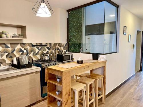 Dapur atau dapur kecil di Sucre Center II