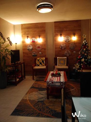 House Rental Banaba Treeにあるテレビまたはエンターテインメントセンター