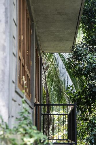 Μπαλκόνι ή βεράντα στο Serene Villa Hiriketiya