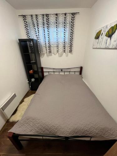 Ένα ή περισσότερα κρεβάτια σε δωμάτιο στο Apartmán Kykula - Terchová, Vyšné Kamence 1520