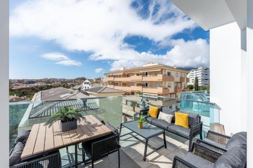 Lujoso apartamento de 2 habitaciones con vistas