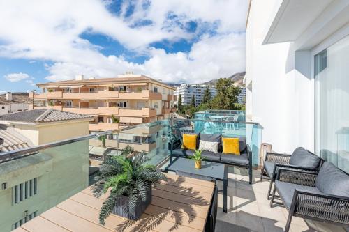 Lujoso apartamento de 2 habitaciones con vistas