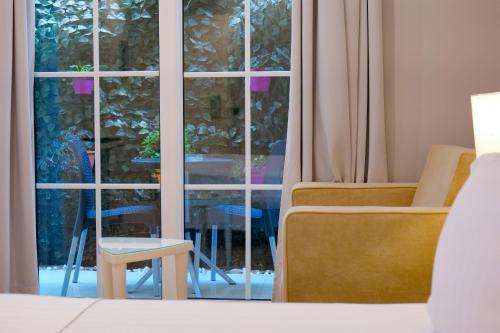 Χώρος καθιστικού στο Hotel Luxury