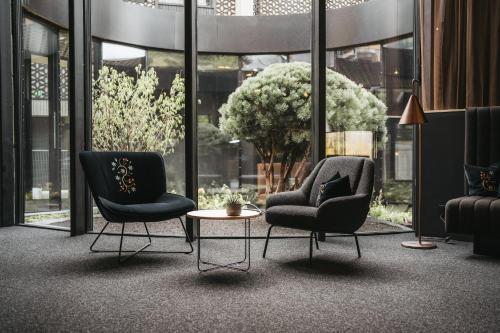 Posezení v ubytování Amrai Suites