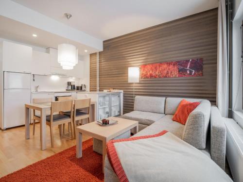 Η κουζίνα ή μικρή κουζίνα στο Holiday Home Nordic chalet 9211 by Interhome