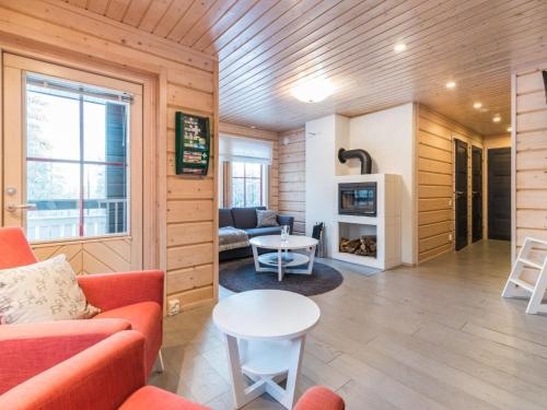 Et opholdsområde på Holiday Home White dream b by Interhome