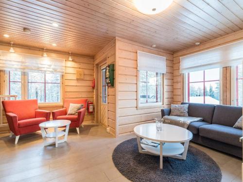 Et opholdsområde på Holiday Home White dream b by Interhome