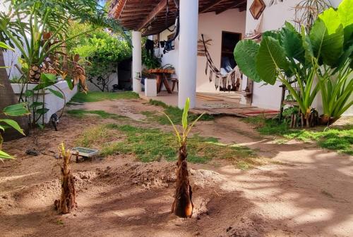Κήπος έξω από το Casinha do Cauipe