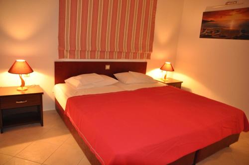 Кровать или кровати в номере ARTEMIS ROOMS