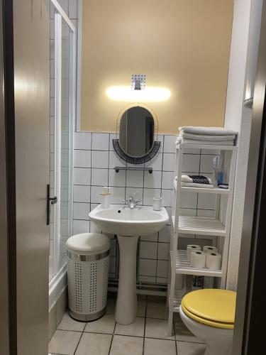 Kúpeľňa v ubytovaní SUZANNE STRASBOURG